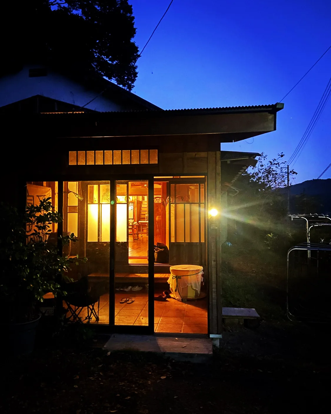 夜の六弥苑
